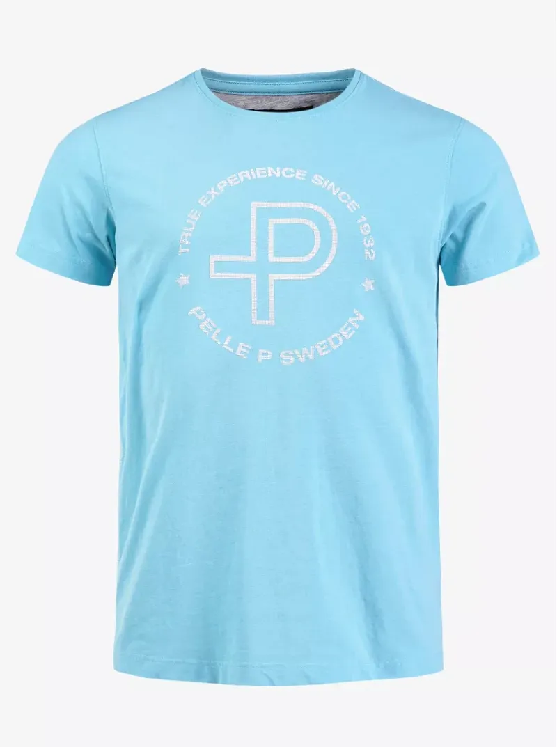 PelleP Circle Print T Cerulean